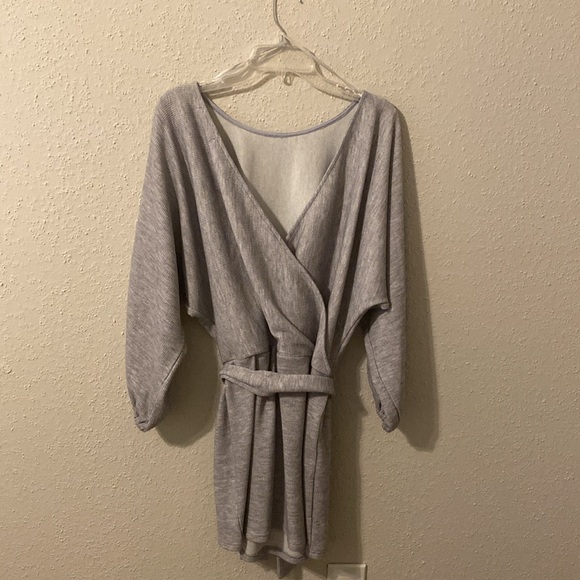 idem ditto gray sweater dress - Picture 3 of 5